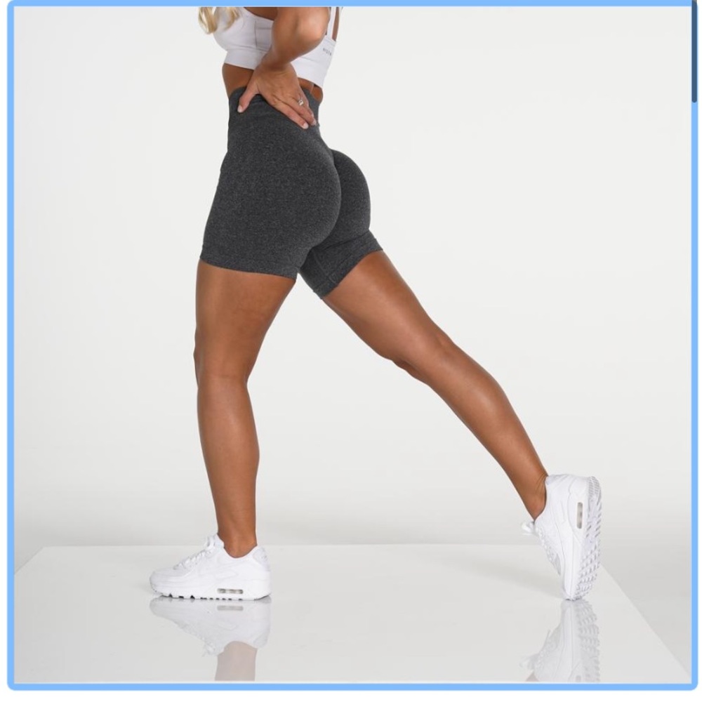 NVGTN Black Speckled Pro Shorts